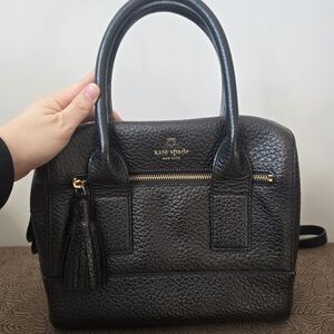 Kate Spade Black Leather Handbag